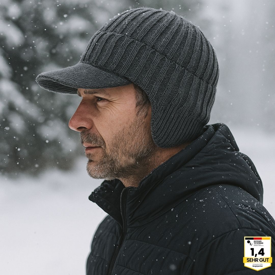 Ręcznie Dziane Przez 70-Letnią Babcię 🎁 Czapka Polarva zapewniająca całodzienny komfort i ciepło🔥 Unisex, -50% na drugi produkt!