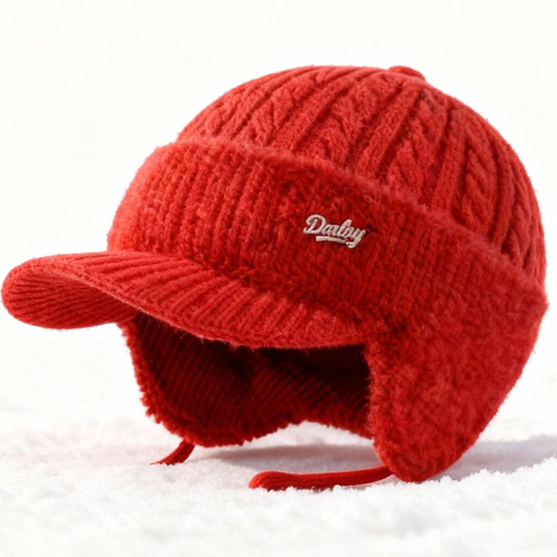 Ręcznie Dziane Przez 70-Letnią Babcię 🎁 Czapka Polarva zapewniająca całodzienny komfort i ciepło🔥 Unisex, -50% na drugi produkt!