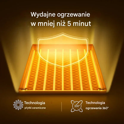 Z grzałką LOMO już nigdy nie będziesz marnować pieniędzy na ogrzewanie – twój pokój rozgrzeje się w kilka sekund 🔥 Drugi egzemplarz za połowę ceny!