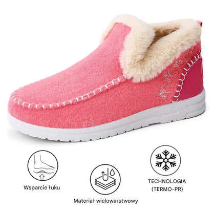 Miękkie i wygodne wysokiej klasy damskie buty z wysokiej jakości kaszmiru — wsparcie łuku stopy, łatwiejsze chodzenie!🔥70% zniżki dziś – nie przegap tej okazji