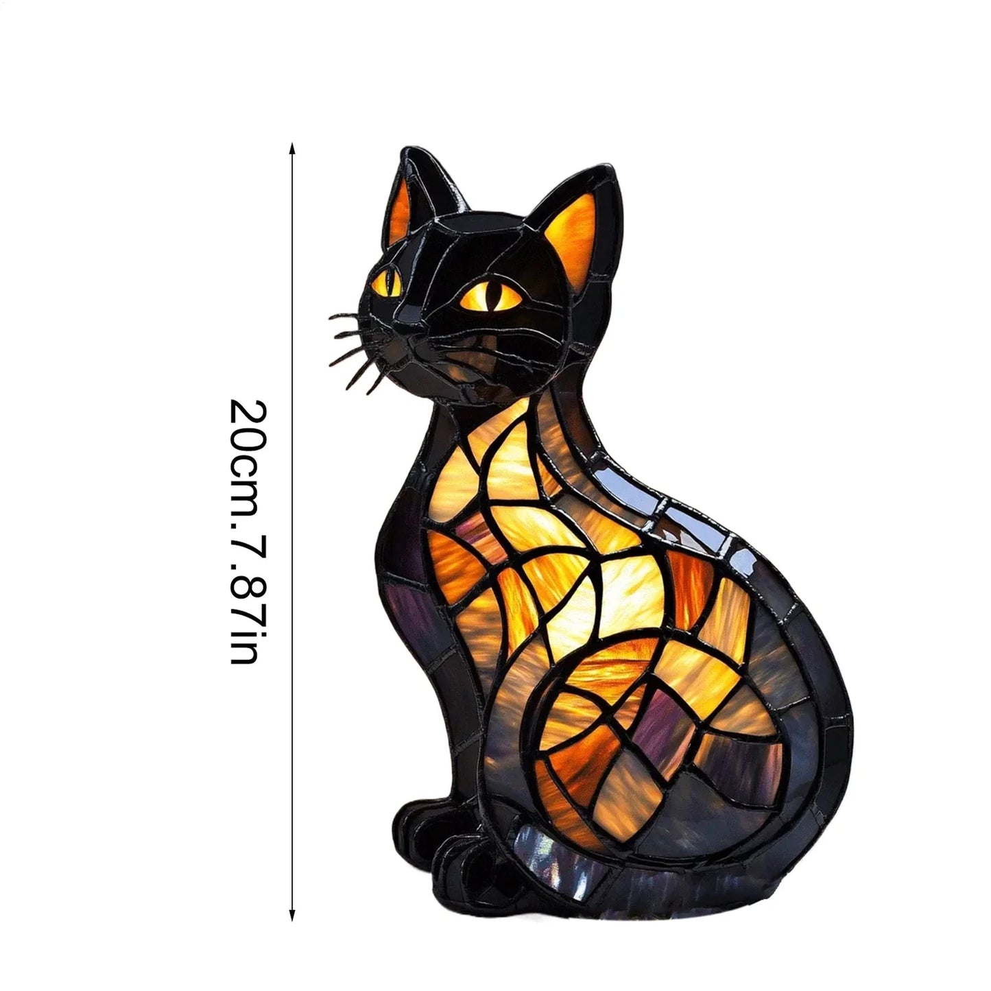 Ta urocza lampka w kształcie kota wprowadzi do każdego pomieszczenia ciepłą atmosferę swoim mruczeniem.