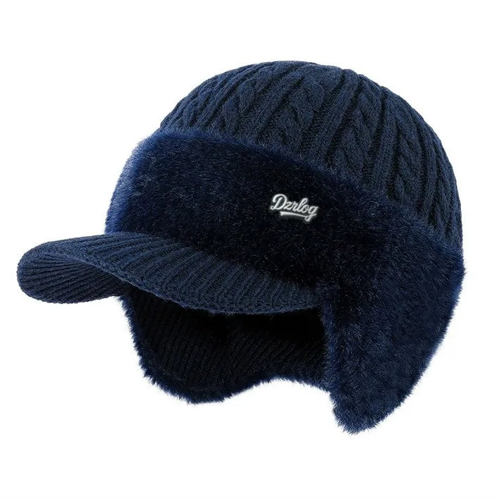 Ręcznie Dziane Przez 70-Letnią Babcię 🎁 Czapka Polarva zapewniająca całodzienny komfort i ciepło🔥 Unisex, -50% na drugi produkt!