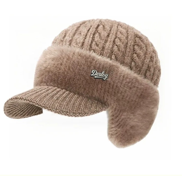 Ręcznie Dziane Przez 70-Letnią Babcię 🎁 Czapka Polarva zapewniająca całodzienny komfort i ciepło🔥 Unisex, -50% na drugi produkt!